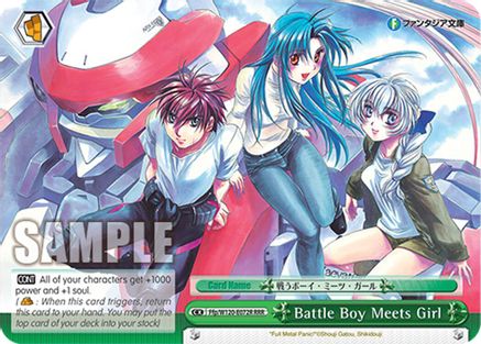 Battle Boy Meets Girl (RRR) (Ffp/W120-E072R RRR) - Fujimi Fantasia Bunko Vol.2