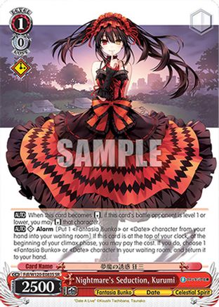 Nightmare's Seduction, Kurumi (SR) (Fdl/W120-E083S SR) - Fujimi Fantasia Bunko Vol.2
