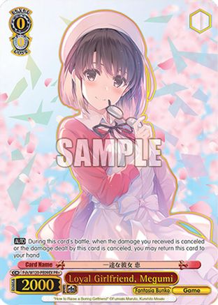 Loyal Girlfriend, Megumi (PR+) (Fsh/W120-PE09EX PR+) - Fujimi Fantasia Bunko Vol.2