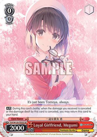 Loyal Girlfriend, Megumi (Fsh/W120-TE03 TD) - Fujimi Fantasia Bunko Vol.2