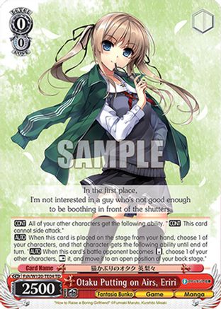 Otaku Putting on Airs, Eriri (Fsh/W120-TE04 TD) - Fujimi Fantasia Bunko Vol.2