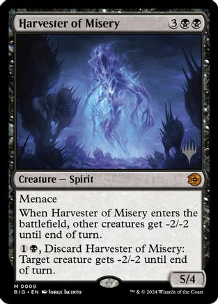 Harvester of Misery (PPSOS-009) - Promo Pack: Secrets of Strixhaven