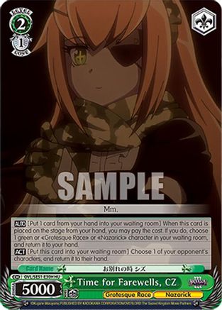 Time for Farewells, CZ (HU) (OVL/SE51-E30H HU) - Nazarick: Tomb of the Undead Vol.3 Extra Booster