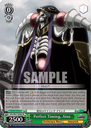 Perfect Timing, Ainz (HC) (OVL/SE51-E36H HC) - Nazarick: Tomb of the Undead Vol.3 Extra Booster
