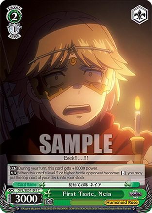 First Taste, Neia (OVL/SE51-E41 C) - Nazarick: Tomb of the Undead Vol.3 Extra Booster