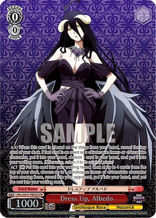 Dress Up, Albedo (PR) (Foil) (OVL/SE51-PE02S PR) - Nazarick: Tomb of the Undead Vol.3 Extra Booster