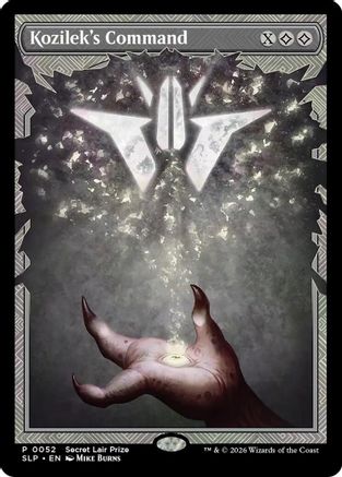 Kozilek's Command (SLP-052) - Secret Lair Showdown