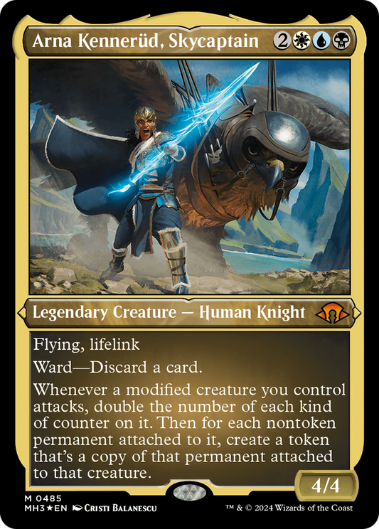 Arna Kennerüd, Skycaptain (MH3-485) - Modern Horizons 3 Foil