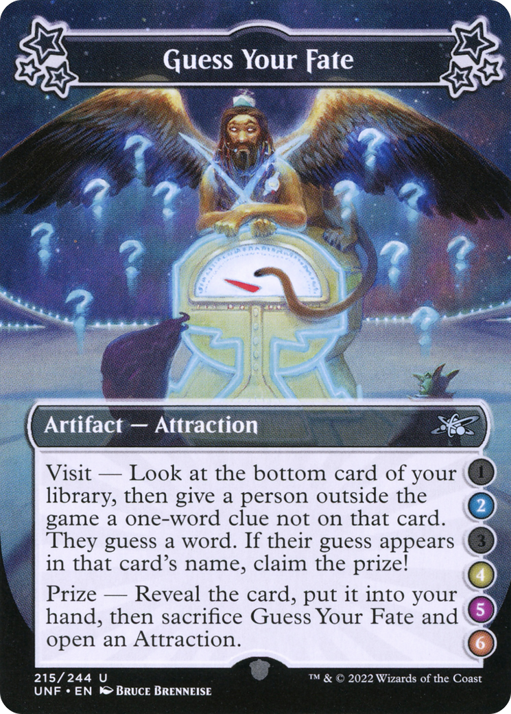 Guess Your Fate (2-4-5-6) (UNF-215) - Unfinity Foil