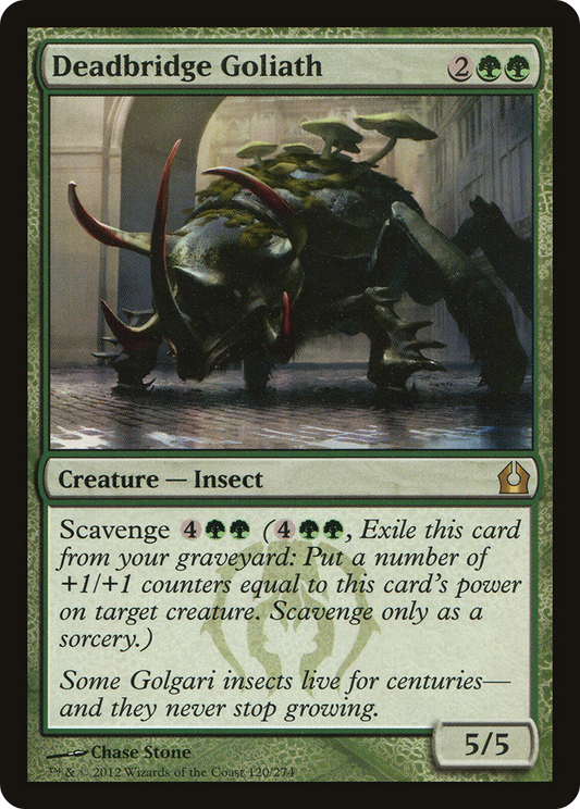 Deadbridge Goliath (RTR-120) - Return to Ravnica Foil