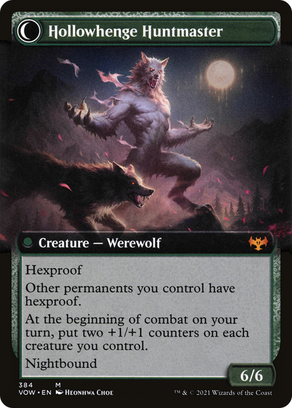 Avabruck Caretaker (Extended Art) (VOW-384) - Innistrad: Crimson Vow: (Extended Art, Double Faced Transform) Foil