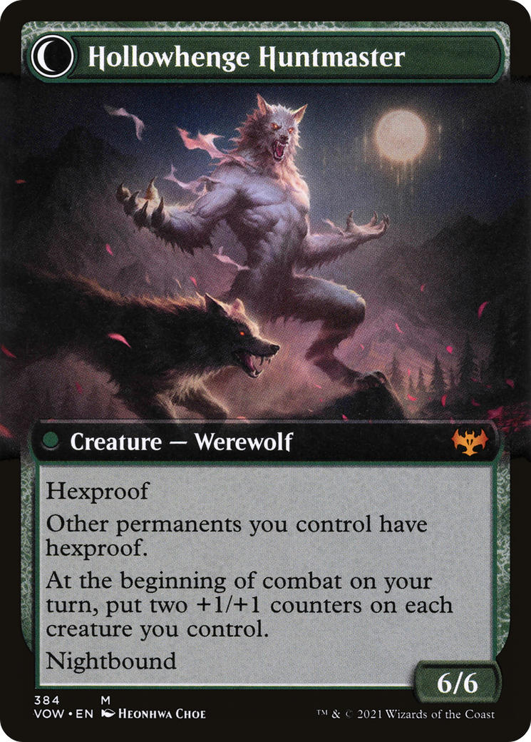 Avabruck Caretaker (Extended Art) (VOW-384) - Innistrad: Crimson Vow: (Extended Art, Double Faced Transform)