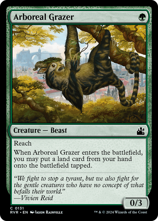 Arboreal Grazer (RVR-131) - Ravnica Remastered Foil