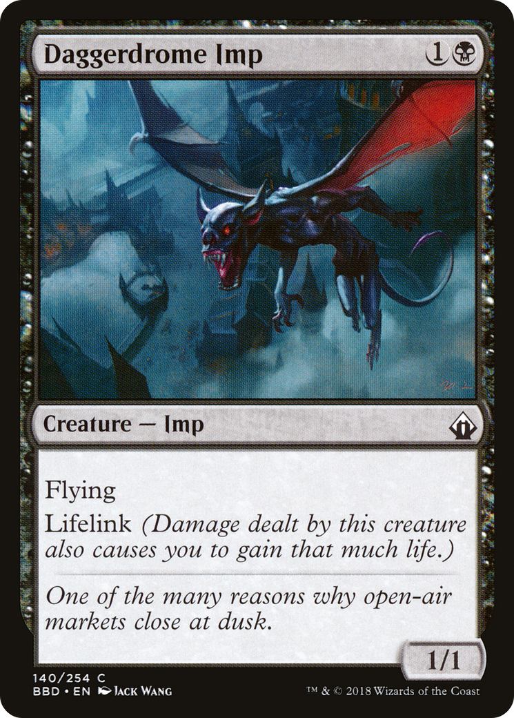 Daggerdrome Imp (BBD-140) - Battlebond Foil