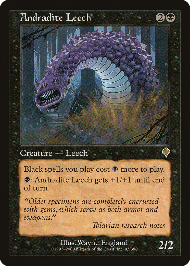 Andradite Leech (INV-093) - Invasion Foil