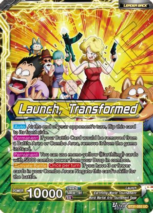 Launch // Launch, Transformed (BT31-055) - Impact Beyond Dimensions Foil
