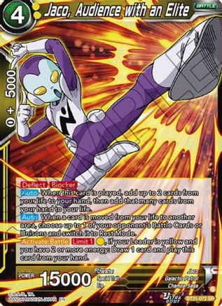 Jaco, Audience with an Elite (BT31-072) - Impact Beyond Dimensions Foil