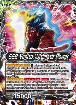 Vegito // SSB Vegito, Ultimate Power (BT31-085) - Impact Beyond Dimensions Foil