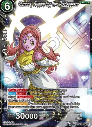 Chronoa, Supporting Her Predecessor (BT31-097) - Impact Beyond Dimensions Foil