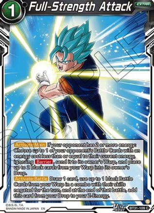 Full-Strength Attack (BT31-109) - Impact Beyond Dimensions