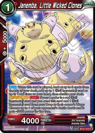 Janemba, Little Wicked Clones (BT31-019) - Impact Beyond Dimensions