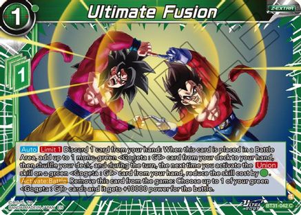 Ultimate Fusion (BT31-042) - Impact Beyond Dimensions Foil