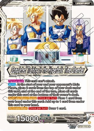 Training in the Hyperbolic Time Chamber // Completed Training in the Hyperbolic Time Chamber (BT31-115) - Impact Beyond Dimensions