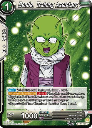 Dende, Training Assistant (BT31-127) - Impact Beyond Dimensions Foil