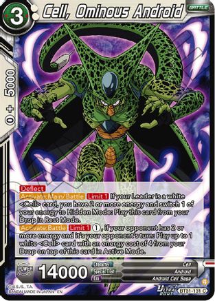Cell, Ominous Android (BT31-131) - Impact Beyond Dimensions Foil