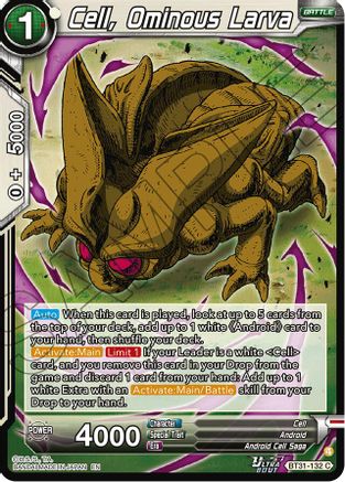 Cell, Ominous Larva (BT31-132) - Impact Beyond Dimensions Foil