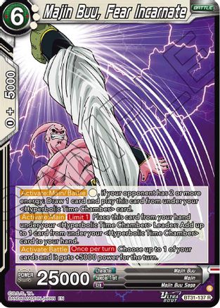 Majin Buu, Fear Incarnate (BT31-137) - Impact Beyond Dimensions