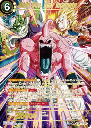 Majin Buu, Fear Incarnate (SPR) (BT31-137) - Impact Beyond Dimensions Foil