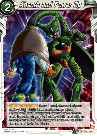 Absorb and Power Up (BT31-139) - Impact Beyond Dimensions Foil