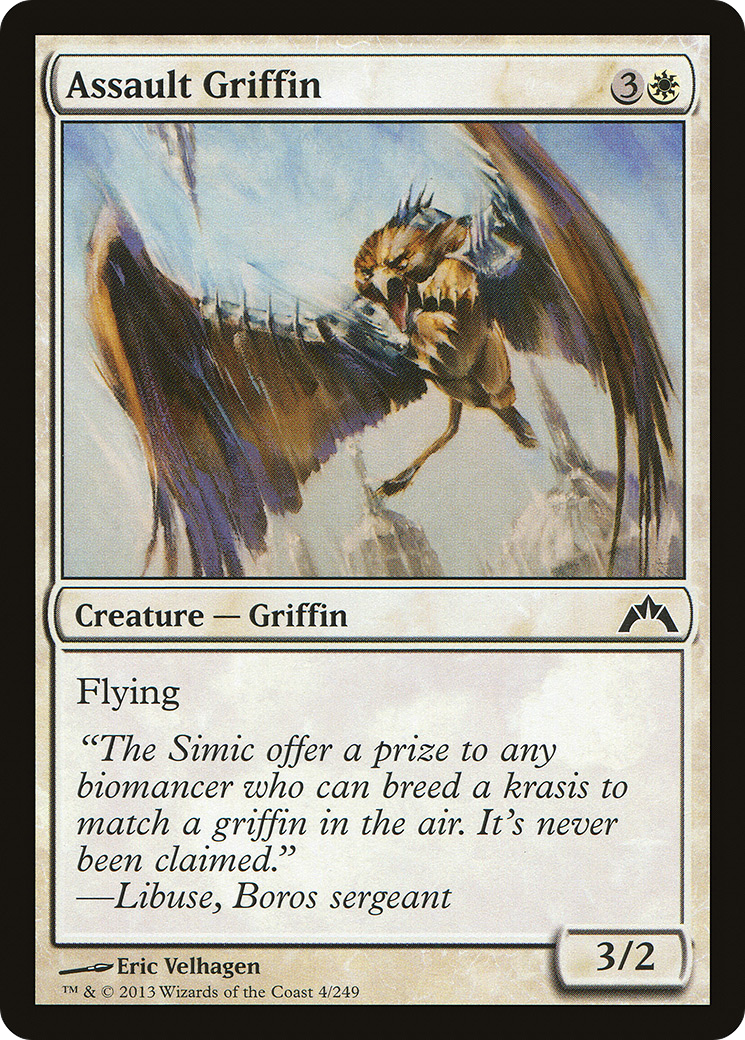 Assault Griffin (GTC-004) - Gatecrash Foil