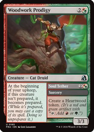 Woodwork Prodigy (FRA-165) - Reality Fracture Foil