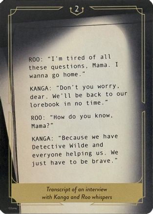 Whispers in the Well Case File Cards (2 of 18)  - Whispers in the Well