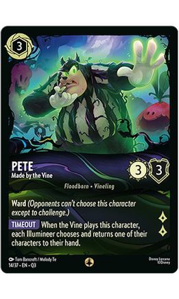 Pete - Made by the Vine (14/37) - Illumineers Quest The Great Hunny Rescue