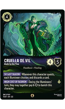 Cruella De Vil - Made by the Vine (15/37) - Illumineers Quest The Great Hunny Rescue
