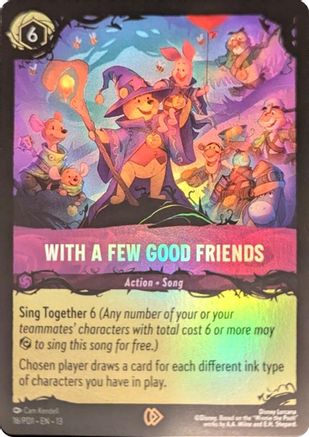 With a Few Good Friends (16) - Illumineers Quest The Great Hunny Rescue Holofoil