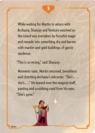 Reign of Jafar Lore Card (3 of 19)  - Reign of Jafar