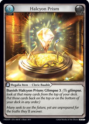 Halcyon Prism (008) - asphodelparadise Draft Pack