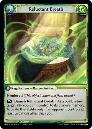 Reluctant Breath (030) - asphodelparadise Draft Pack