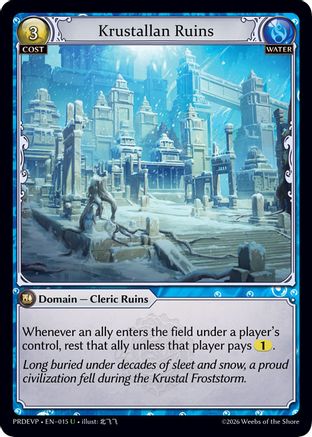 Krustallan Ruins (015) - asphodelparadise Event Pack Foil