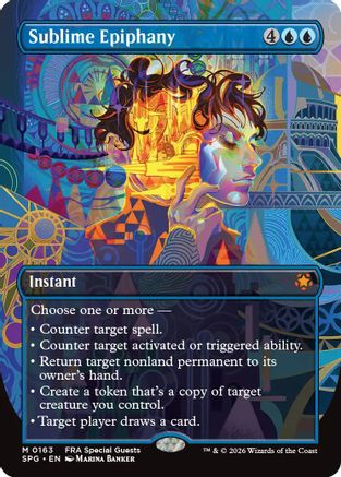 Sublime Epiphany (Borderless) (SPG-163) - Special Guests Foil