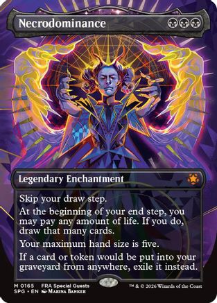 Necrodominance (Borderless) (SPG-165) - Special Guests Foil