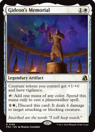 Gideon's Memorial (FRA-198) - Reality Fracture Foil