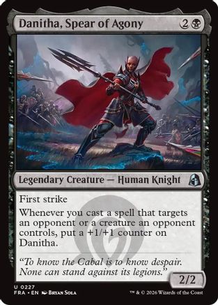 Danitha, Spear of Agony (FRA-227) - Reality Fracture