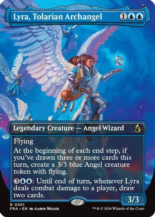 Lyra, Tolarian Archangel (Borderless) (FRA-301) - Reality Fracture