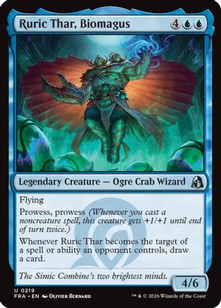 Ruric Thar, Biomagus (FRA-219) - Reality Fracture Foil