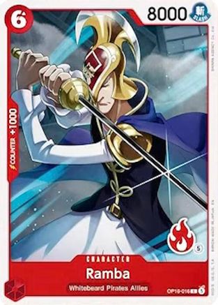 Ramba (Ace Deck) (OP16-016) - Set Sail Deck Set